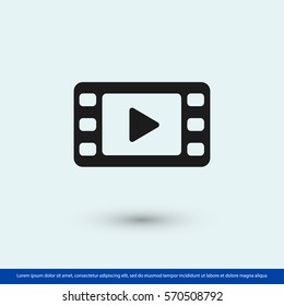 video icon. One of set web icons