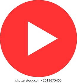 video icon Play button icon for videos, music, etc.