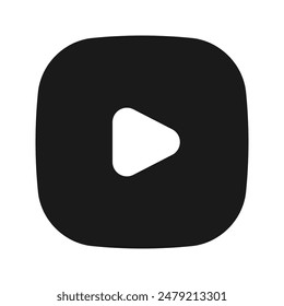 Video icon. Play buttons. Media player vector icons. Shorts video vector illustration