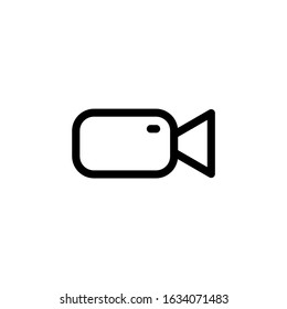Video Icon. Premium UI UX Icons. Modern and Minimalist Vector Logo Template.