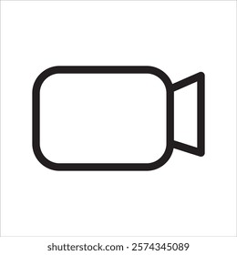 video icon. video recorder icon