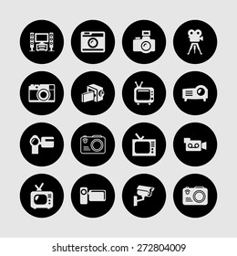 video icon set