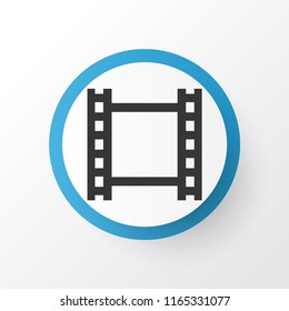 Video icon symbol. Premium quality isolated film element in trendy style.