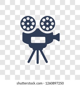 Video icon. Trendy Video logo concept on transparent background from Cinema collection