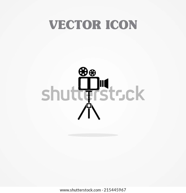 Video Icon with\
Tripod