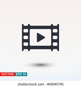Video Icon, Vector
