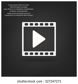 video icon. vector design