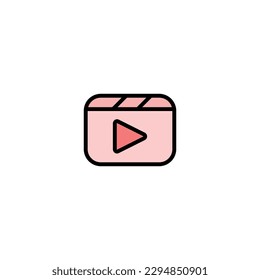 video icon vector design templates 