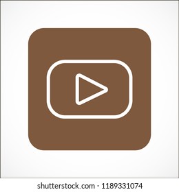 video  icon vector eps 10