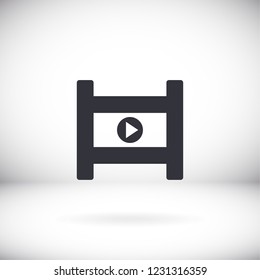 video icon. Vector  Eps 10 