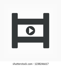 video icon. Vector  Eps 10 