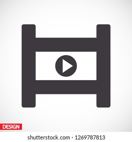 video icon. Vector  Eps 10 