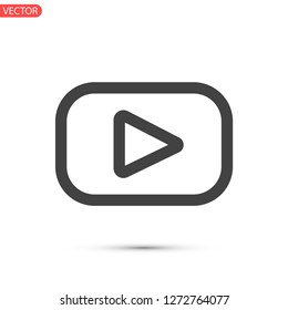 video  icon vector eps 10
