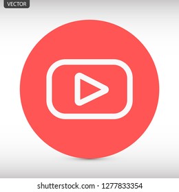video  icon vector eps 10