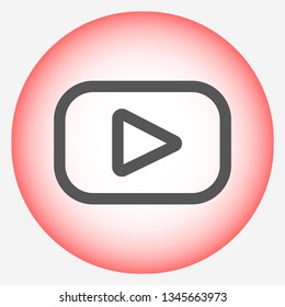 video  icon vector eps 10