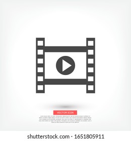 video icon. Vector Eps 10 . Lorem Ipsum Flat Design