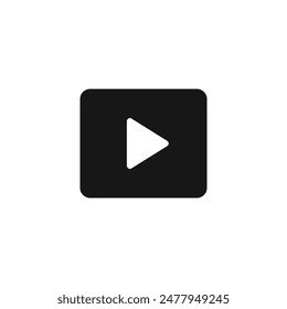 Video icon vector. EPS 10 editable vector