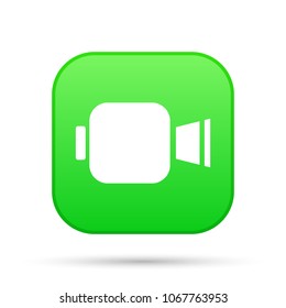 Video icon. Vector illustration