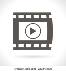 video icon, vector illustration