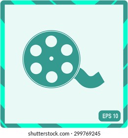 Video icon. Vector illustration.