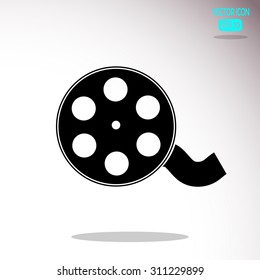 Video icon. Vector illustration.