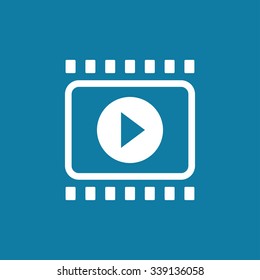 video icon, vector illustration