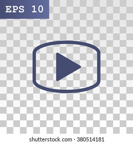 video icon, vector illustration