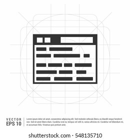 video icon, vector illustration

