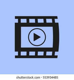 video icon, vector illustration