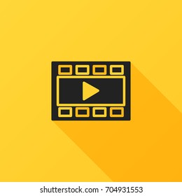 Video Icon, Vector Illustration