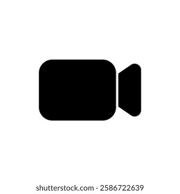Video icon vector illustration. video camera sign and symbol. movie sign. cinema
