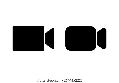 Video icon vector illustration. video camera sign and symbol. movie sign. cinema