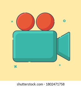 video icon vector illustration, can be used as an icon on a website or something else.