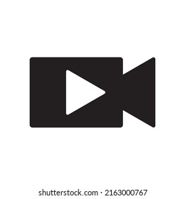 Video icon vector Illustration symbol