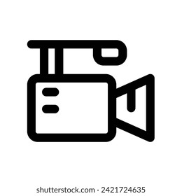 video icon. vector line icon for your website, mobile, presentation, and logo design.