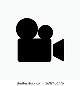 Video Icon - Vector. Play Sign. Electronic Device Symbol for Design, Presentation, Website or Apps Elements