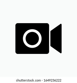 Video Icon - Vector. Play Sign. Electronic Device Symbol  