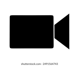video icon vector with simple design.video camera icon