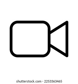 Video Icon Vector Symbol Design Illustration