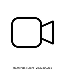 Vektorsymbol-Designgrafik für Videosymbole