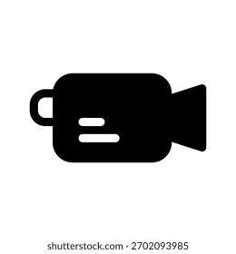 Video Icon Vector Symbol Design Illustration