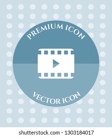 Video Icon for Web, Applications, Software & Graphic Designs.