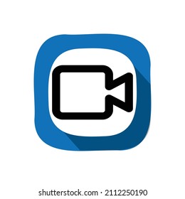 video icon, Web icon, Technology vector illustration