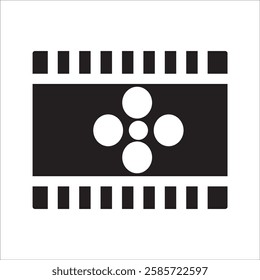 video icon with white background