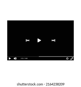 Icono de vídeo para su diseño