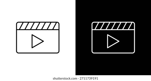 Video Símbolo de Vector con líneas de trazo editables para Diseños web