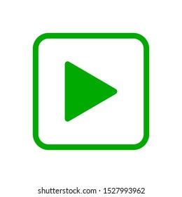 Video isolated on white background
