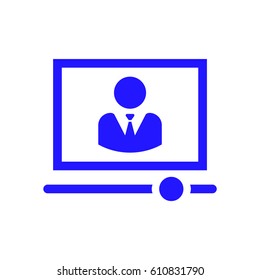 Video lecture icon
