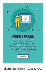 Video Lesson Onboarding Icon