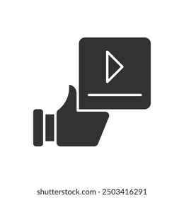 Video Like Icon - Thumbs Up Icon